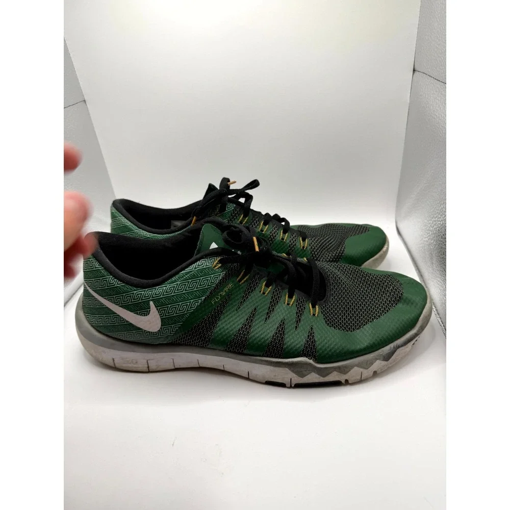 Nike Free Trainer 5.0 V6 AMP Michigan State 723939-317‎ Mens 13 Sneaker Green